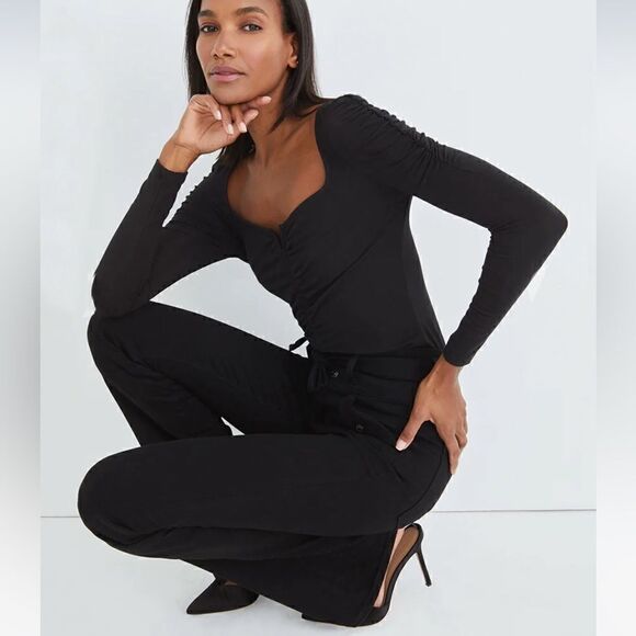 Veronica Beard PRIYANKA RUCHED TOP - Picture 3 of 12